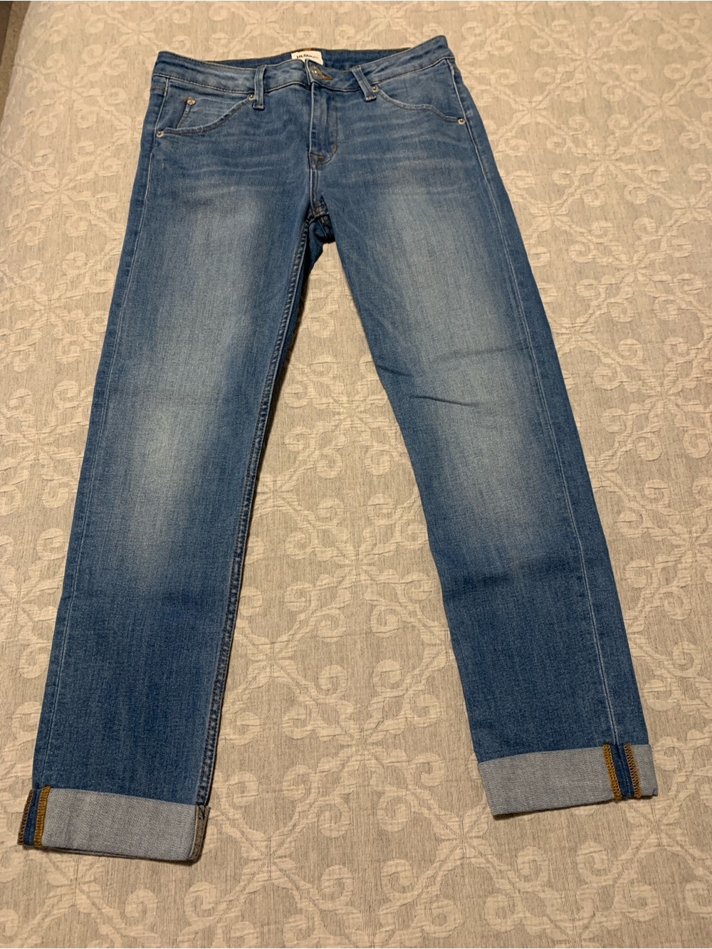 Hudson Bacara Straight Crop Jeans (size 28)